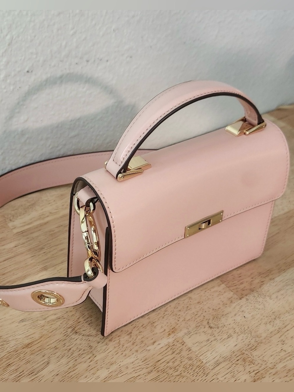 ✨Marc Jacobs Blush Pink Structured Top-Handle Satchel✨ - Picture 3 of 11